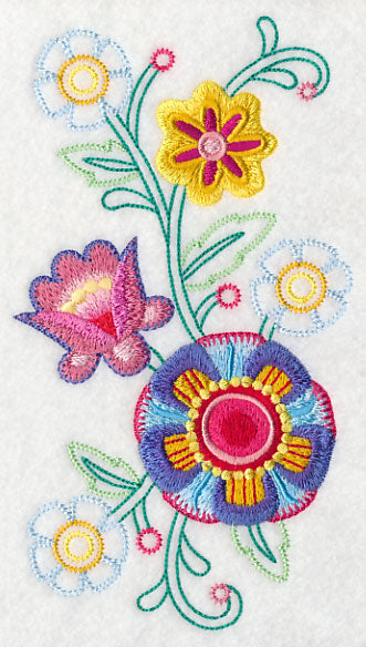 Bohemian Rhapsody Flower Spray (Vintage)