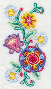 Bohemian Rhapsody Flower Spray (Vintage)