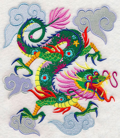 Colorful Asian Dragon