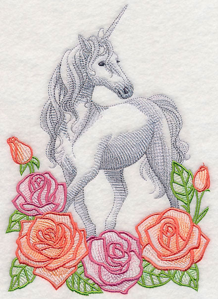 Floral Fantasy Unicorn