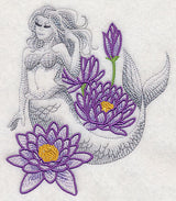 Floral Fantasy Mermaid