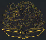 Golden Fairy Tale Princess Scene