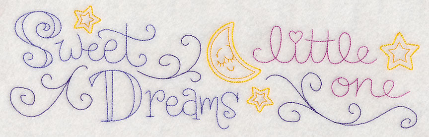 Sweet Dreams Little One Border (Vintage)