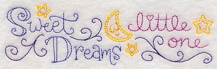 Sweet Dreams Little One Border (Vintage)