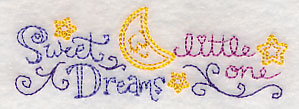 Sweet Dreams Little One Border (Vintage)