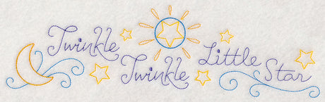 Twinkle Twinkle Little Star Border (Vintage)
