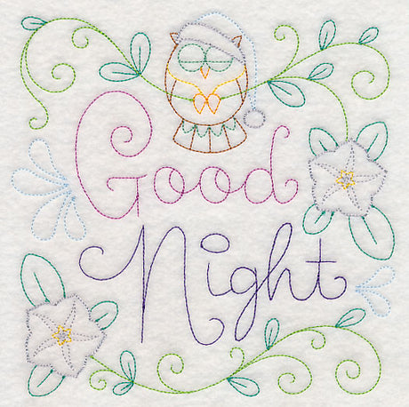 Good Night Square (Vintage)