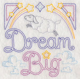 Dream Big Square (Vintage)