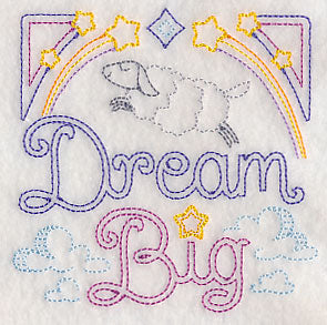 Dream Big Square (Vintage)