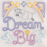 Dream Big Square (Vintage)