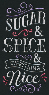 Sugar and Spice and Everything Nice