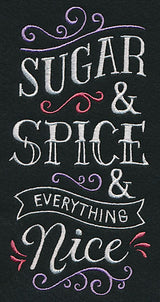 Sugar and Spice and Everything Nice