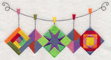 Quilt Block Clothesline