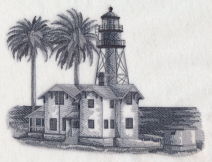 New Point Loma Lighthouse Sketch (California)