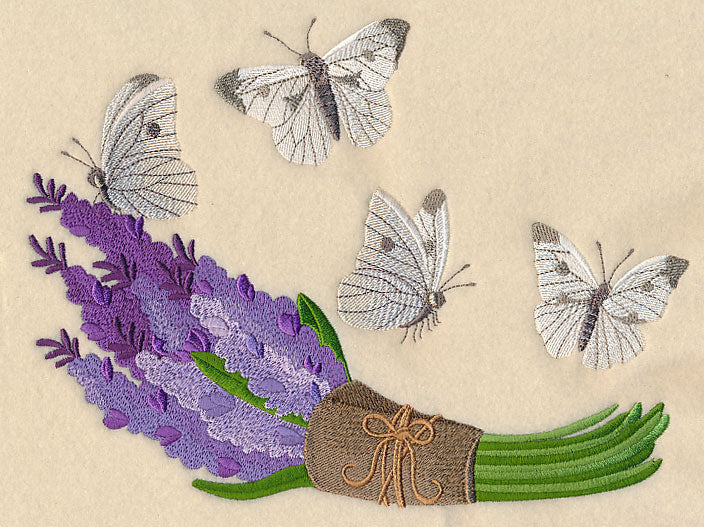 Lavender and Butterfly Sheaf