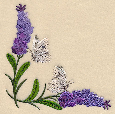 Lavender and Butterfly Corner