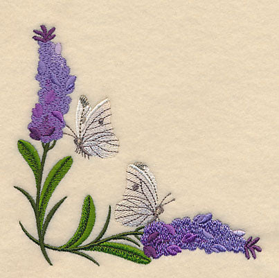 Lavender and Butterfly Corner