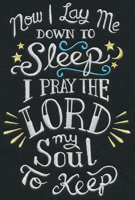 Now I Lay Me Down To Sleep