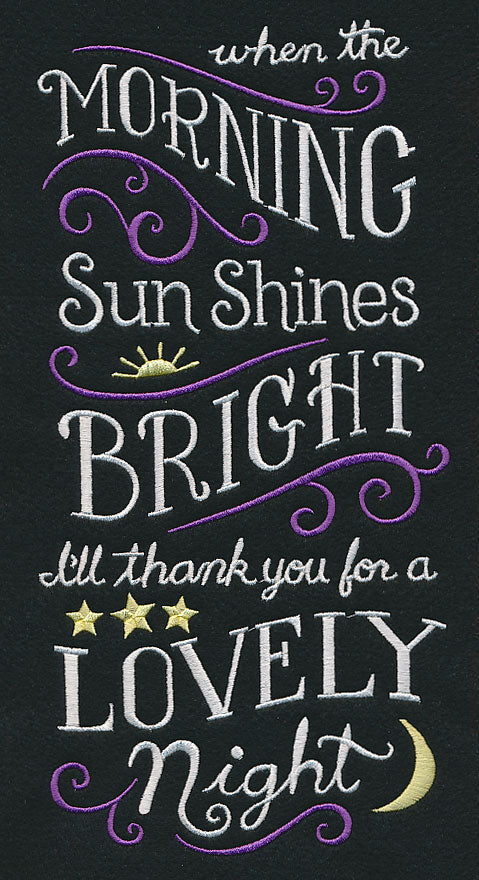 When the Morning Sun Shines Bright