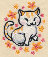 Cat in Asian Watercolor