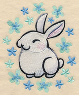 Bunny in Asian Watercolor