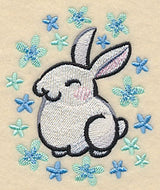 Bunny in Asian Watercolor