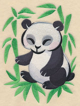 Panda in Asian Watercolor