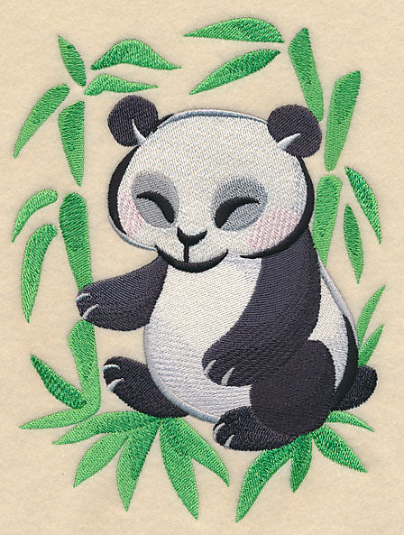 Panda in Asian Watercolor