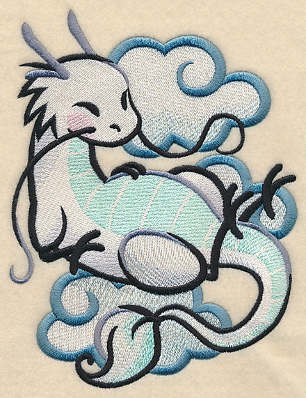 Dragon in Asian Watercolor