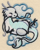 Dragon in Asian Watercolor