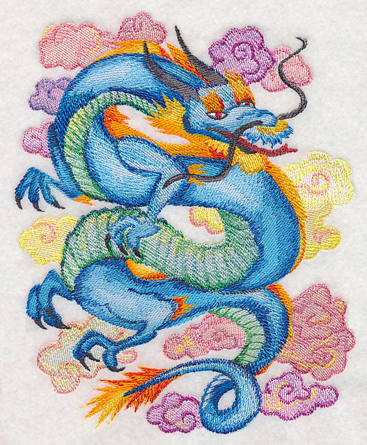 Dragon in Watercolor