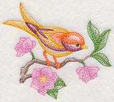 Bird Perching Pretty (Toile)