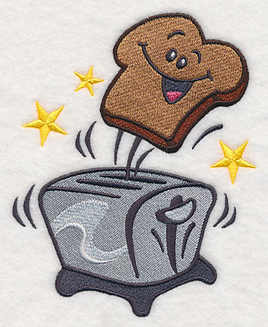 Toaster with Happy Toast