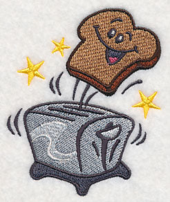 Toaster with Happy Toast