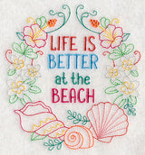 Life is Better at the Beach Wreath
