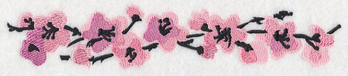 Cherry Blossoms in Bloom Border