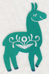 Swedish Llama Silhouette