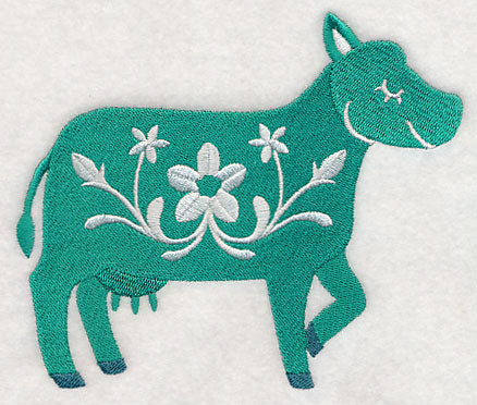 Swedish Cow Silhouette