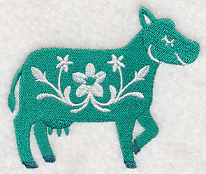 Swedish Cow Silhouette