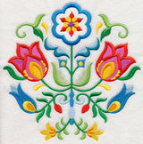 Swedish Folk Art - Flowers