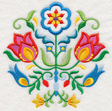 Swedish Folk Art - Flowers