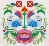 Swedish Folk Art - Birds