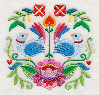 Swedish Folk Art - Birds