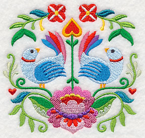 Swedish Folk Art - Birds