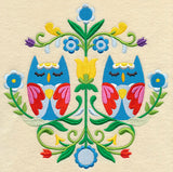 Swedish Folk Art - Owls