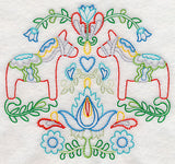 Swedish Folk Art - Dala Horse (Vintage)