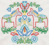 Swedish Folk Art - Dala Horse (Vintage)