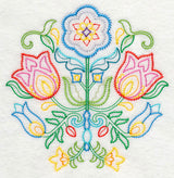 Swedish Folk Art - Flowers (Vintage)