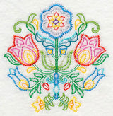 Swedish Folk Art - Flowers (Vintage)