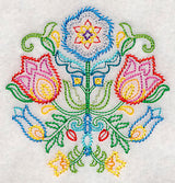 Swedish Folk Art - Flowers (Vintage)